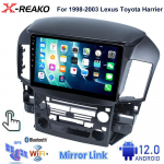 Autoraadio Lexus RX300/Toyota Harrier 1998 1997-2003 Android Multimeedia Video GPS Navigation 2 Din jaoks 2+64+4LED