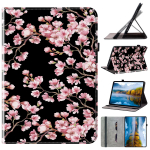 Plum Blossom Pattern Flip Wallet PU nahast tahvelarvuti &uuml;mbris Samsung Tab A 10.1 / Tab A 8.0 / Tab S6 Lite / Tab S7 / Tab S8 / Tab S9 / Tab A7 / Tab A8 / Tab A9 jaoks.. Samsung Tab S6 Lite (2020
