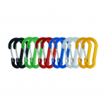 12 TK Karabiinklambrikomplekt Turist V&auml;ikesed konksud &Otilde;ues kalap&uuml;&uuml;k Telkimine Jalgrattas&otilde;it Matkamine Mitme t&ouml;&ouml;riistaga v&otilde;tmehoidja pannal Karabiinid D-12 Mix