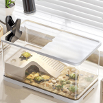 Kilpkonnatank akvaariumi peesumisplatvorm Lemmikloomade tarvik Erakkilpkonnade korpus Multifunktsionaalsed alad M