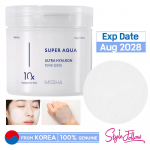 [MISSHA] Super Aqua Ultra Hyalron Toner Pads 180g (90pcs) 1 Pack / 90ea Pad