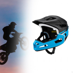 Jalgrattakiiver kogu n&auml;oga jalgrattaga s&otilde;itmiseks eemaldatava padjaga meestele, naistele Blue Black