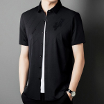 Suvine l&uuml;hikeste varrukatega s&auml;rk &otilde;mblusteta meeste T-s&auml;rk kiiresti kuivav s&auml;rk polo poolpikad varrukad &auml;ri meeste riided XXXXL