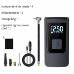 7.4/12V Digitaalne &Otilde;hupump 150PSI Nutikas Kompressor LED-tulega Juhtmeta Kompressor 6000mAh Juhtmeta Rehvipump Mootorrattale