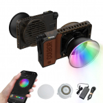 COLBOR W100R Tasku RGB Videovalgusti 100W Fotograafia LED T&auml;itevalgus 2700K-6500K Dimmeldatav APP UK Plug