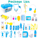 Arstide komplekt lastele, harivad m&auml;nguasjad &uuml;le 3-aastastele poistele ja t&uuml;drukutele , Rollim&auml;ngu teesklemise m&auml;nguasjad lastele s&uuml;nnip&auml;evaks