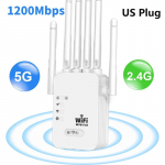 1200Mbps kaheribaline WiFi-reiiter 2,4G 5G juhtmeta signaalilaiendi WiFi-v&otilde;imendi ruuter pikamaa WiFi-v&otilde;imendi kontorikodu jaoks