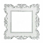 Plastikust valgustusl&uuml;liti ruumilise heli pesa s&otilde;rmeplaadi paneeli dekoratiivkatte seinakleebis 86*86mm