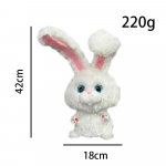 Lumepall J&auml;nku Lemmikloomade Salajane Elu Pl&uuml;&uuml;sm&auml;nguasi 42cm