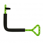 Golf Swing Trainer Golfi p&ouml;&ouml;rlemistreener 90-kraadise p&ouml;&ouml;rde ja t&auml;iskiigu režiimid Golfi treeningu abivahendid Kiiged Asendiparandaja algajatele roheline