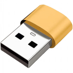 Metallist USB-t&uuml;&uuml;pi C emas-USB2.0 meeste adapterid 10 Gbps andmemuundurid OTG-adapterid telefoni s&uuml;learvutitele roosa kuldne v&auml;rv
