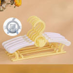 10 tk Beebide riidepuud Lastetoa kuivatusrestid Libisemiskindlad laste riidepuud riidenagi jaoks Kapi korraldaja riiete jaoks 10pcs