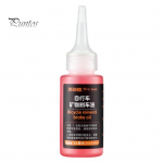 Jalgratta pidurivedelik 60ml Mineraal&otilde;li piduris&uuml;steemidele Lekkekindel pudeldatud pidurivedelik maastikuratta/maanteeratta h&uuml;draulilistele ketaspiduritele punane