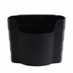 Suure mahutavusega auto joogitopsi hoidja telefoni klambriga &uuml;mbris S&otilde;iduk auto &otilde;huventilaatori kinnitus karastusjoogivee kohvitassi pudeli hoiukarp must