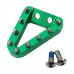 Mootorratta piduripedaali kangi otsaplaat gaasigaasi jaoks brake pedal punane