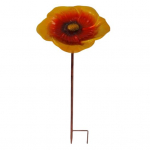 Mesilaste jootmisjaam metallist vaiaga Erksa lillekujundusega Lihtne paigaldus Koolibri toiduhoidja linnus&ouml;&ouml;tja kaunistus lilla