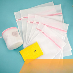 Peene v&otilde;rguga paksu v&otilde;rguga pesukott Masinapesu aluspesu Rinnahoidja hoolduskott Reisiriiete hoiukott 7 komplekti Fine mesh 7-piece set