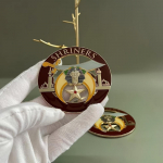 Creative Shriners universaalne auto embleem Vabam&uuml;&uuml;rlaste autom&auml;rgid Metallist isikup&auml;ra Kolmem&otilde;&otilde;tmeline auto kere universaalne logo kaunistus 1pcs