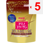 MEIJI Amino Collagen Premium 196g Ilusa Naha Kollageen 5 set