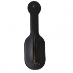 Meeste kunstnahast rahakott, moodne v&auml;litingimustes kasutatav enesekaitse mini-t&otilde;mblukuga rahakott must