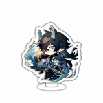 Animem&auml;ng Robin Aventurine Acheron Black Swan Sparkle Cosplay Aksessuaarid M&auml;rgialuse plaadi tugi 8cm