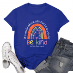 Naiste vabaaja tr&uuml;kitud T-s&auml;rk, &uuml;mara kaelusega pullover l&uuml;hikeste varrukatega XXXL punane