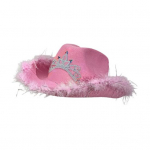 Cowgirl M&uuml;ts Rhinestone Crown Decor Karvane rebenenud serv Tuulekindel l&otilde;uak&ouml;is suure &auml;&auml;rega p&auml;ike M valge