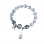 Naiste k&auml;ev&otilde;ru imitatsioon, opaalliblikas ripats, sile elastne rihm, tavaline kehakinnitus daamile s&uuml;nnip&auml;evaks Peen kerge randmek&auml;ev&otilde;ru ehted h&otilde;be