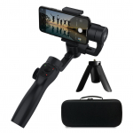 FUNSNAP Capture 2s nutitelefon 3-teljeline gimbali stabilisaator k&auml;eshoitav telefoni stabilisaator v&auml;rinavastane Combo Set
