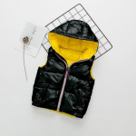 Laste vest Laste &uuml;ler&otilde;ivad Talvemantlid Laste riided Soojad kapuutsiga Puuvillane Beebi Poiste T&uuml;drukute Vest 110