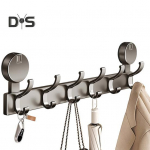 Iminapp uksekonks Vannitoa k&auml;ter&auml;tikuivati ​​Tugev kandev&otilde;imega roostekindel Lihtne paigaldus Multifunktsionaalne k&auml;ter&auml;tikuivati ​​du&scaron;ikonks A 5 Hooks