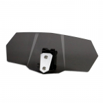 Mootorratta esiklaasi pikendusega reguleeritav klamber k&otilde;rgendatud esiklaasi deflektori pikendusspoileril