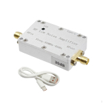50M&ndash;6GHz RF-v&otilde;imendi C-t&uuml;&uuml;pi liides alumiiniumsulamist madala m&uuml;ratasemega 30dB