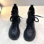 N&ouml;&ouml;ritavad l&uuml;hikesed saapad Naiste platvorm Disainer ratsusaapad Naiste kingad Poolsaapad Naiste naiste saapad Talvised &uuml;mmargused saapad 35