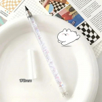 1 tk v&auml;rviline piiramatu kirjutuspliiats, ilma tindita pliiatsi maagia ilma teritamiseta pliiatsiteta maalimistarbed uudsed kingitused kirjatarbed valge