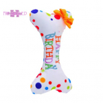 Koerakoogim&auml;nguasi, v&auml;rvilised k&uuml;&uuml;nlad, hammustuskindel Loominguline naljakas koerakingitus Pehme pl&uuml;&uuml;sist koera s&uuml;nnip&auml;evakook m&auml;nguasi, tikitud luust koera n&auml;rimism&auml;nguasi lemmikloomatarbed Rainbow Bone