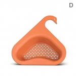 Valamu &auml;ravoolukorv Rippuv &auml;ravooluresti filtreerimine Ohutu Vastupidav Loov Luige disain M&auml;rg kuivad j&auml;&auml;tmed Eraldi k&ouml;&ouml;gitarvikud oranž