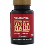 Nature's Plus- Ultra Juuksed, Meestele ja Naistele, 120 Tablets