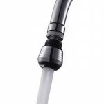 360 kraadi p&ouml;&ouml;rlev vett s&auml;&auml;stev ABS 2 režiimiga segisti 24 mm pistikuga veekraani aeraator