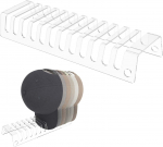 M&uuml;tsialus pesapallim&uuml;tside jaoks Akr&uuml;&uuml;lk&uuml;barapaneel M&uuml;tsiraamid pesapallim&uuml;tside jaoks. N&auml;idik ja korraldaja magamistoa riidekapi jaoks