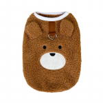 Pehmest fliisist koera kassivest Talvised soojad lemmikloomariided kutsikatele Malta &scaron;nautseri kampsun Chihuahua prantsuse buldogi mopsi r&otilde;ivad XS beež