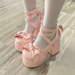 Naiste kikilipsu kingad Jaapani Lolita kingad JK Kawaii punkkingad Cosplay k&otilde;rge kontsaga kiilu sandaalid 39