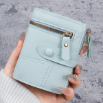 Yogodlns Uued l&uuml;hikesed naiste rahakotid &uuml;hev&auml;rvilised armsad v&auml;ikesed naiste rahakotid, PU-nahast &otilde;hukesed, lihtsad naiste rahakotid, siduriga kaardihoidja kott one size beež