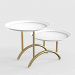 Metallist &uuml;mmargune tassikookide magustoidualus Tordialus, koogi vitriin, k&uuml;psised, puuviljade serveerimisaluse kaunistused pulmapeo s&uuml;nnip&auml;evaks plaatina