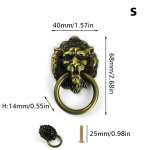 1 tk pronksist viimistlusega l&otilde;vipea r&otilde;ngask&auml;epide dekoratiivne v&auml;lisuks mitu valikut saadaval