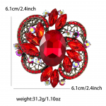 Moodne isikup&auml;ra sulamist keskmisest klaasist pross Hele luksuslik liialdatud naiste kleit mantel korsaaž ehten&otilde;el