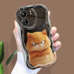 Armas koomiksimustriga kreemja tekstuuriga korpus, lainelise servaga pehme silikoonkaanega telefoni&uuml;mbris Xiaomi Redmi jaoks Redmi 9 must