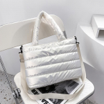 Naiste kott 2025 Kevad Uus Puuvillane &Otilde;lakott Mood S&auml;rav N&auml;gu Luksuslik Ristkott K&otilde;rge Tekstuuriga &Otilde;lakott 34*23*17cm valge