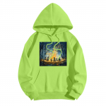 Pusad teismelistele t&uuml;drukutele pikkade varrukatega printimine vabaaja graafilised kapuutsid, n&ouml;&ouml;riga pullover Armas &uuml;lisuur kapuuts M