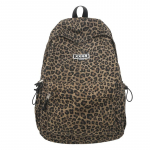 &Otilde;pilase koolikott Naistele Leopard Print seljakott Kerge arvuti reisiseljakott pruun